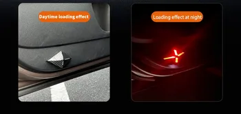 2pcs vrata Avtomobila dobrodošli opozorilna lučka pribor za Toyota FJ Cruiser 5
